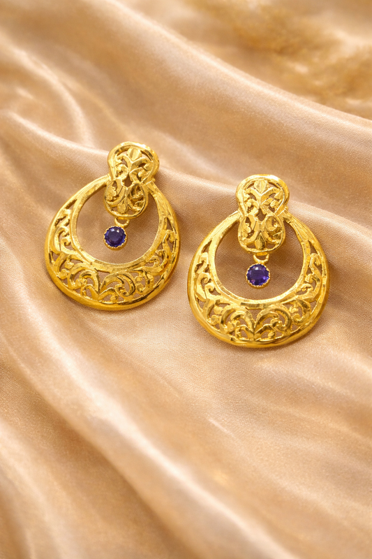 Boucles d’oreilles en Argent plaqué or