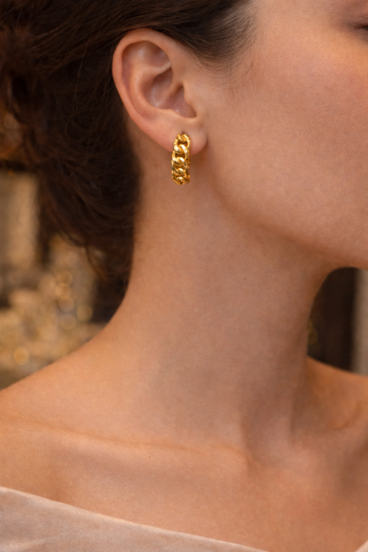 Boucles d’oreilles en Or 18K