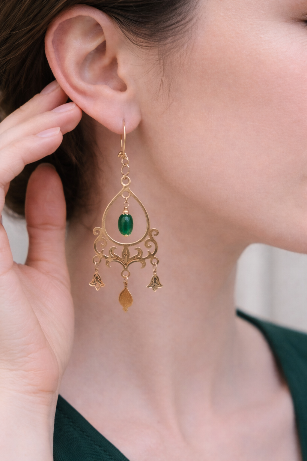 Boucles d’oreilles en Or 18K